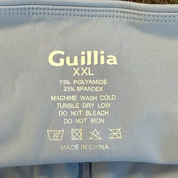 Guillia Women's Naked Feeling High Waisted Yoga Capris with Pockets - Size XXL - Picture 6 of 6